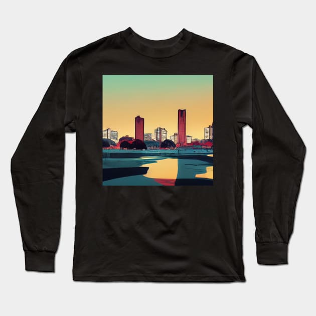 Buenos Aires | Comics Style Long Sleeve T-Shirt by ComicsFactory